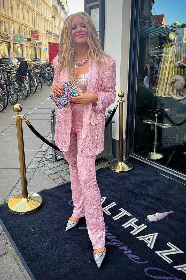 Forudbestilling - Valentin Studio - Glam Blazer - Pink (September) Blazere