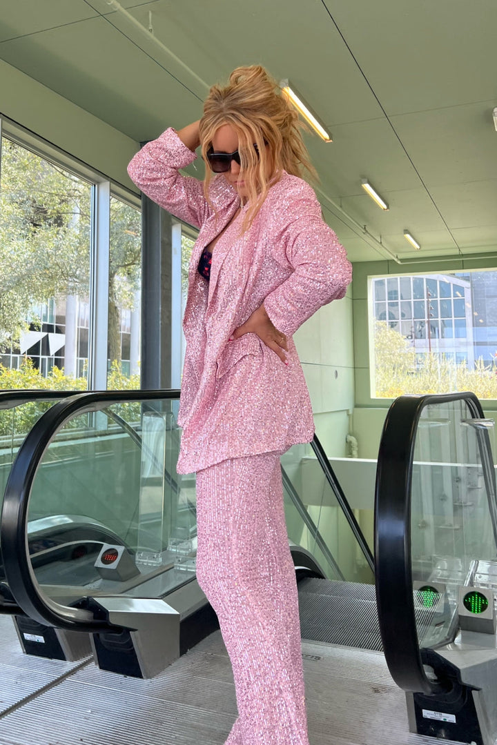 Forudbestilling - Valentin Studio - Glam Blazer - Pink (September) Blazere