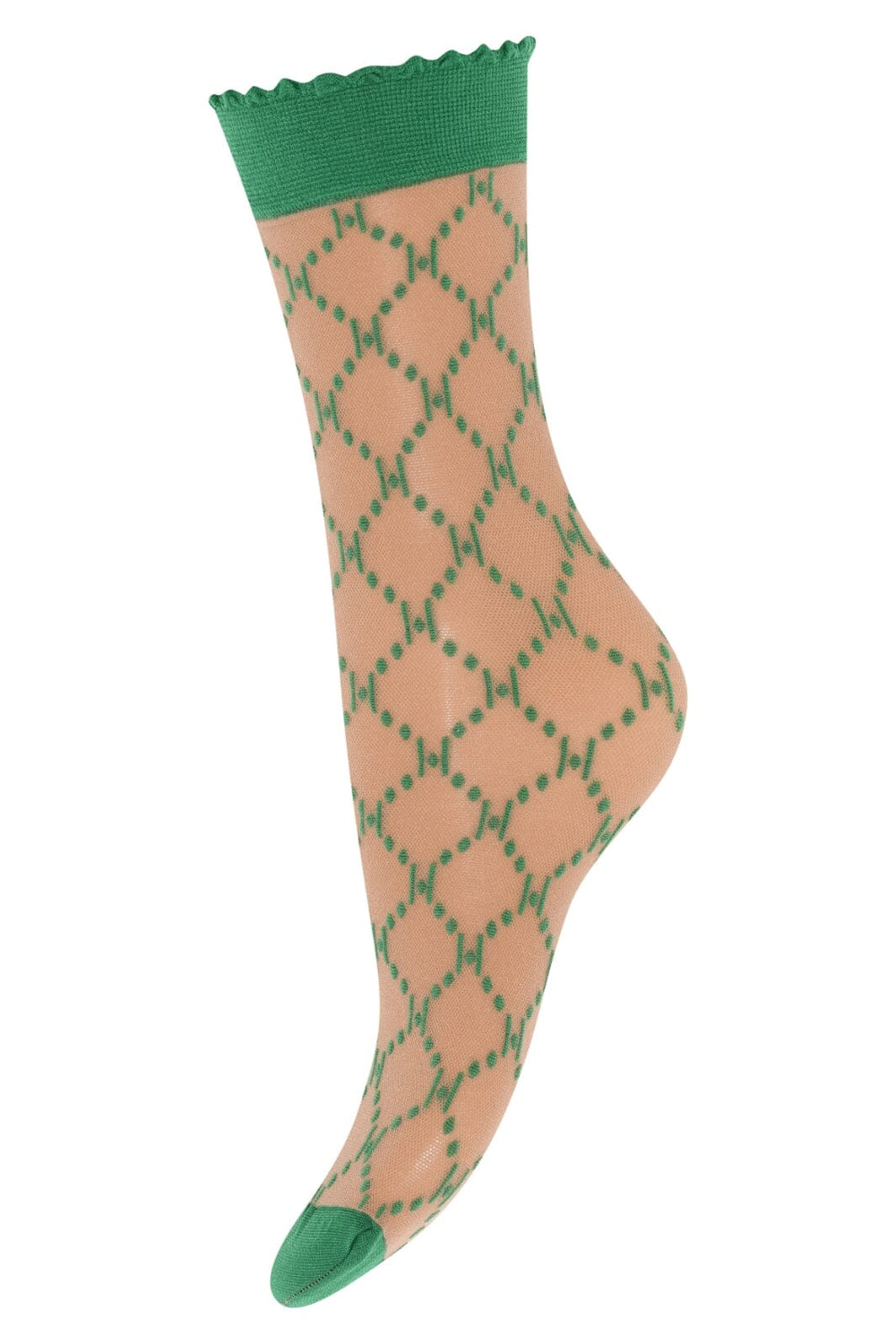 Hype The Detail - Socks Logo 25App - Grøn Strømper