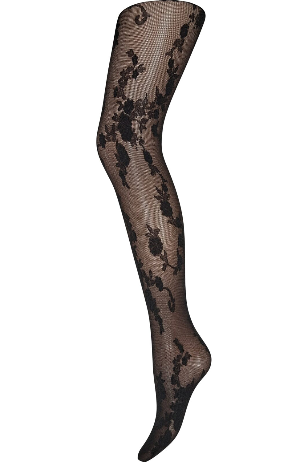 Hype The Detail - Tights Lace 25Ap - Sort Strømpebukser