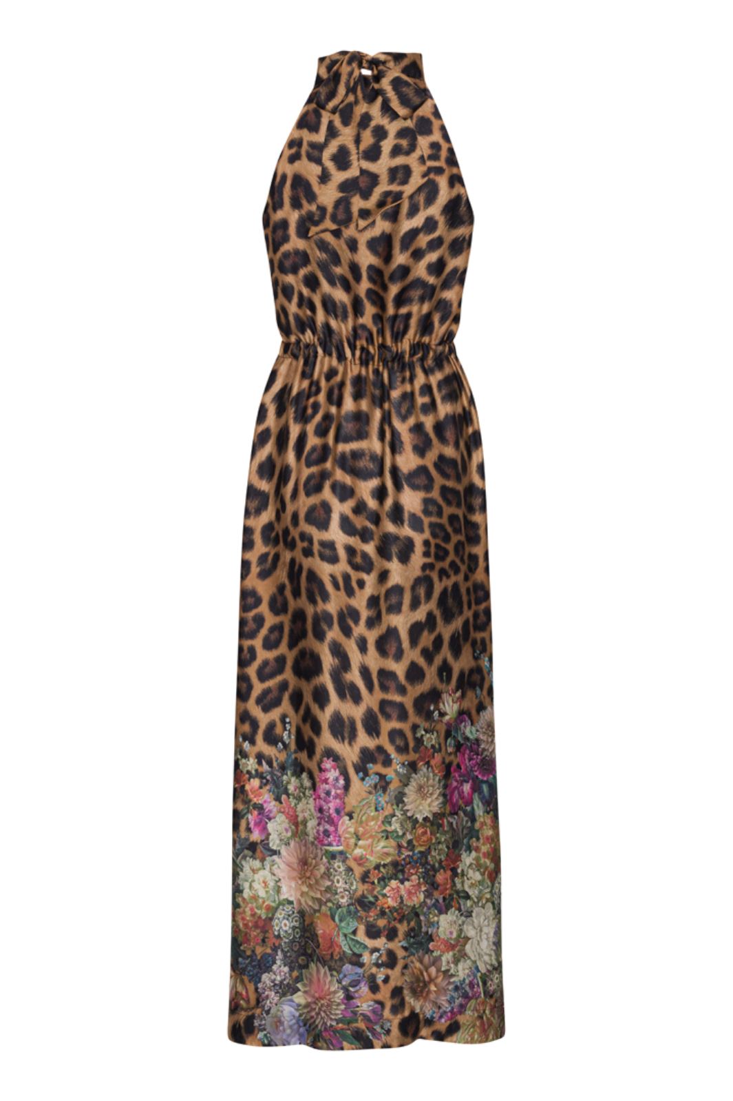 Karmamia - Layla Dress - Flower Leopard Kjoler