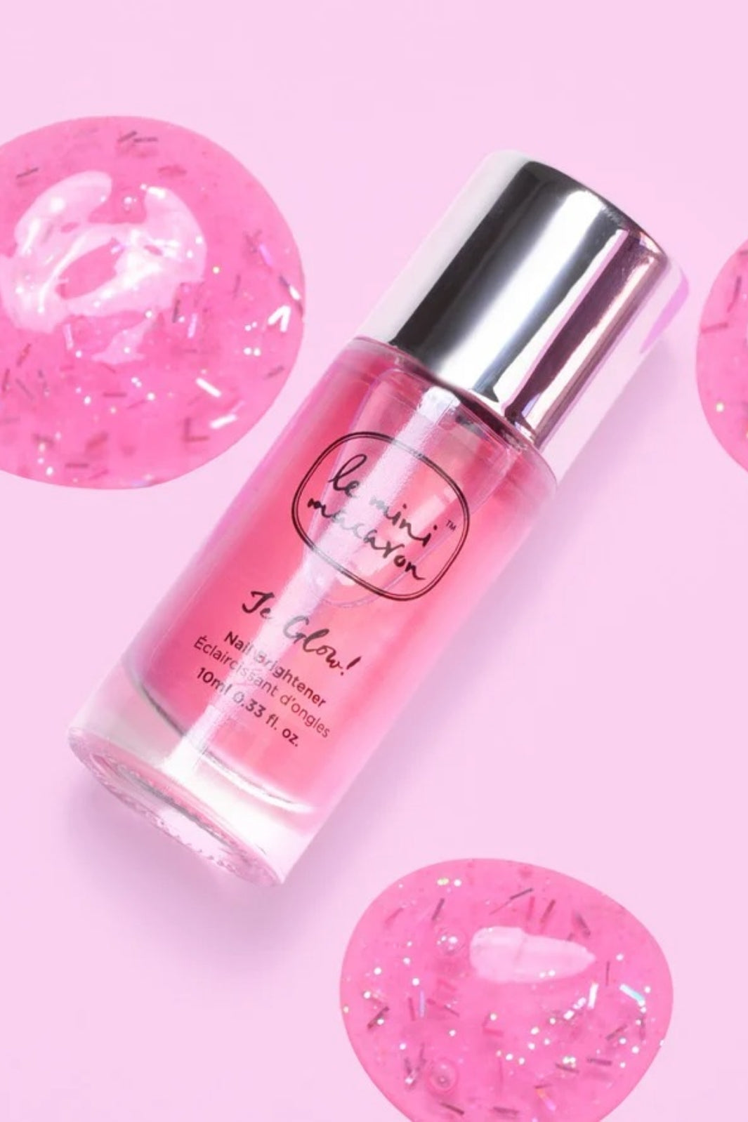 Le Mini Macaron - Je Glow Nail Brightener Neglelak