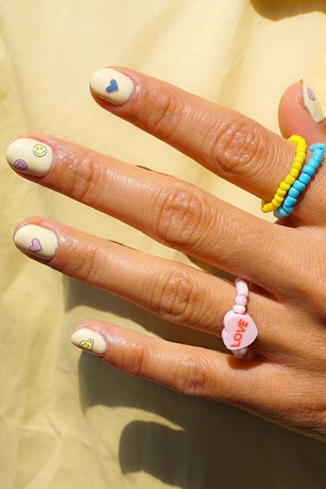 Le Mini Macaron - Mini Nail Art - Jolie Emoji Negle ting 