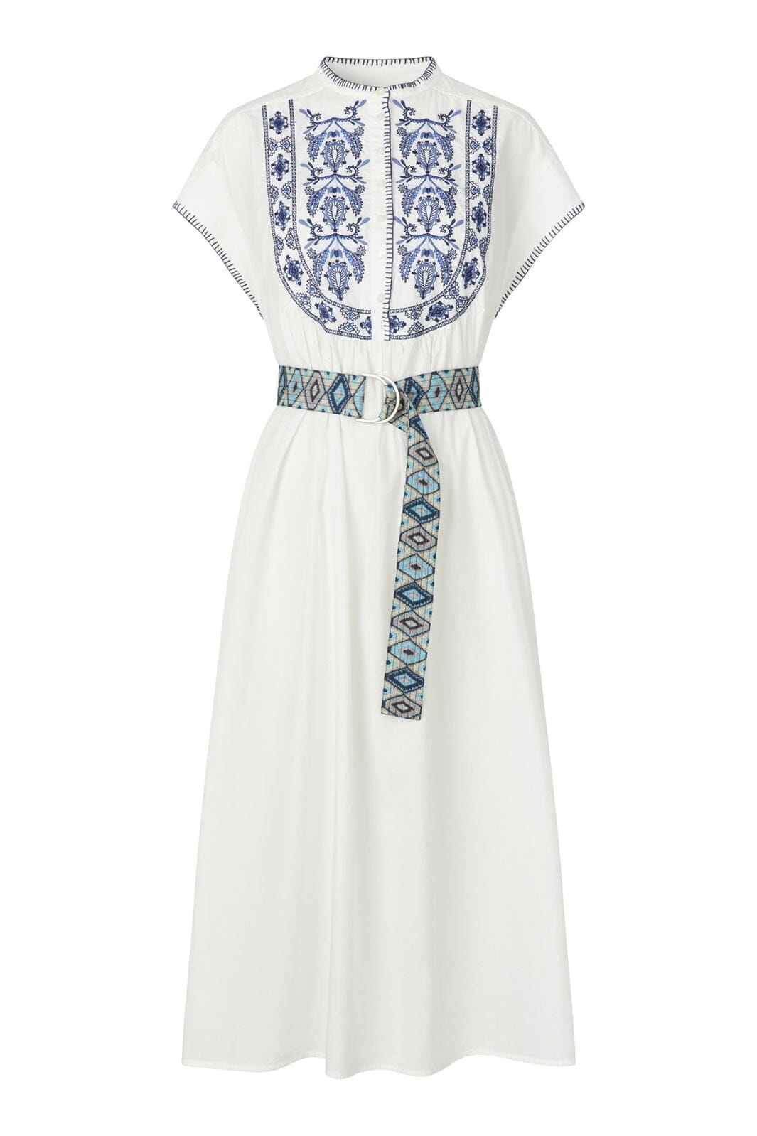 Lollys Laundry - PinjaLL Maxi Dress SS - 01 White Kjoler 