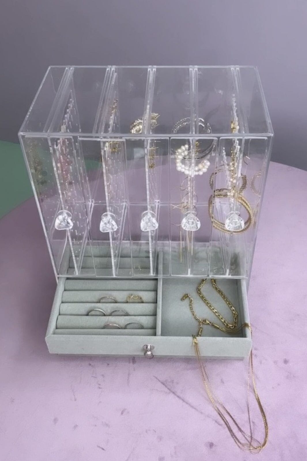 Mellow Moon - Smykkeskrin Maxi - Gennemsigtig Smykkeskrin