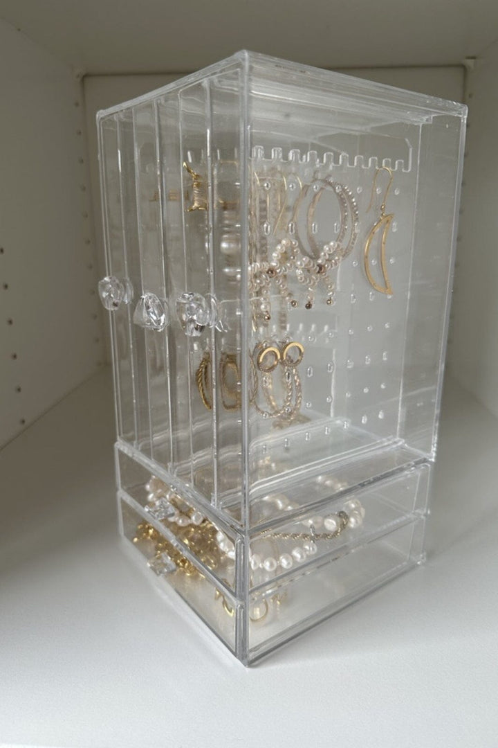 Mellow Moon - Smykkeskrin Tall - Gennemsigtig Smykkeskrin
