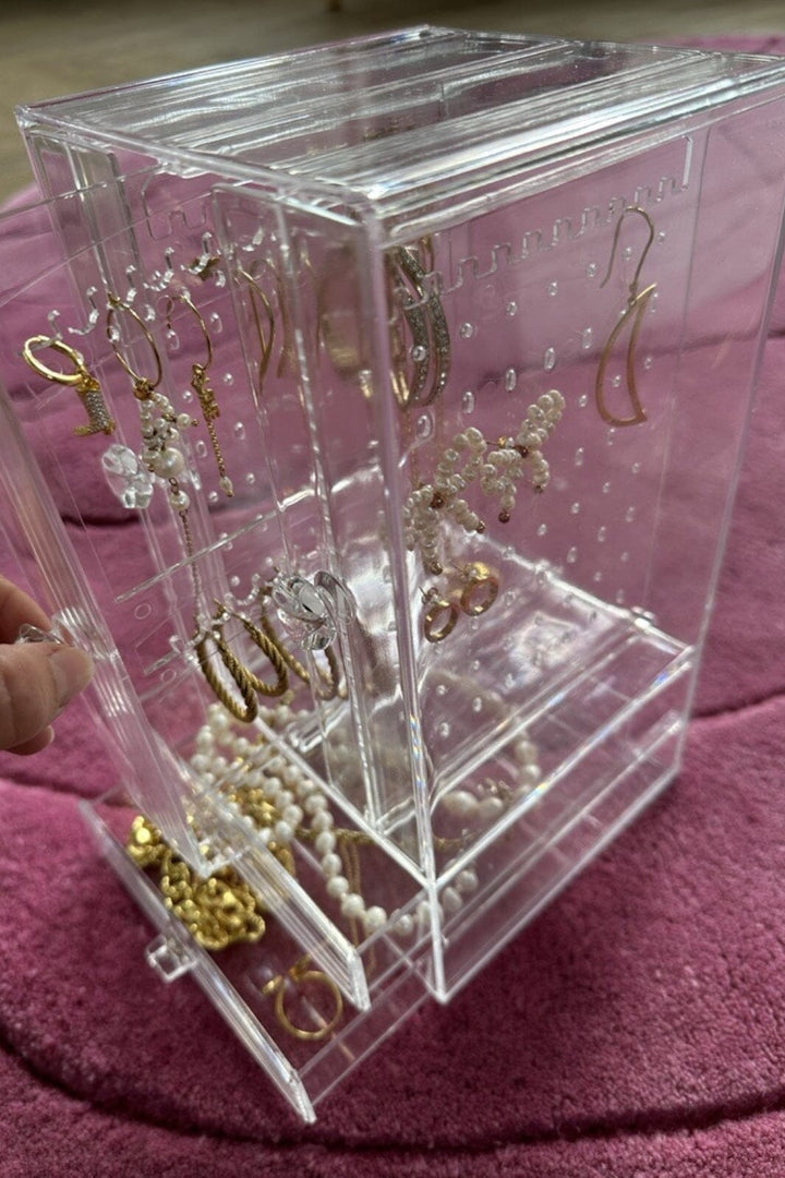 Mellow Moon - Smykkeskrin Tall - Gennemsigtig Smykkeskrin