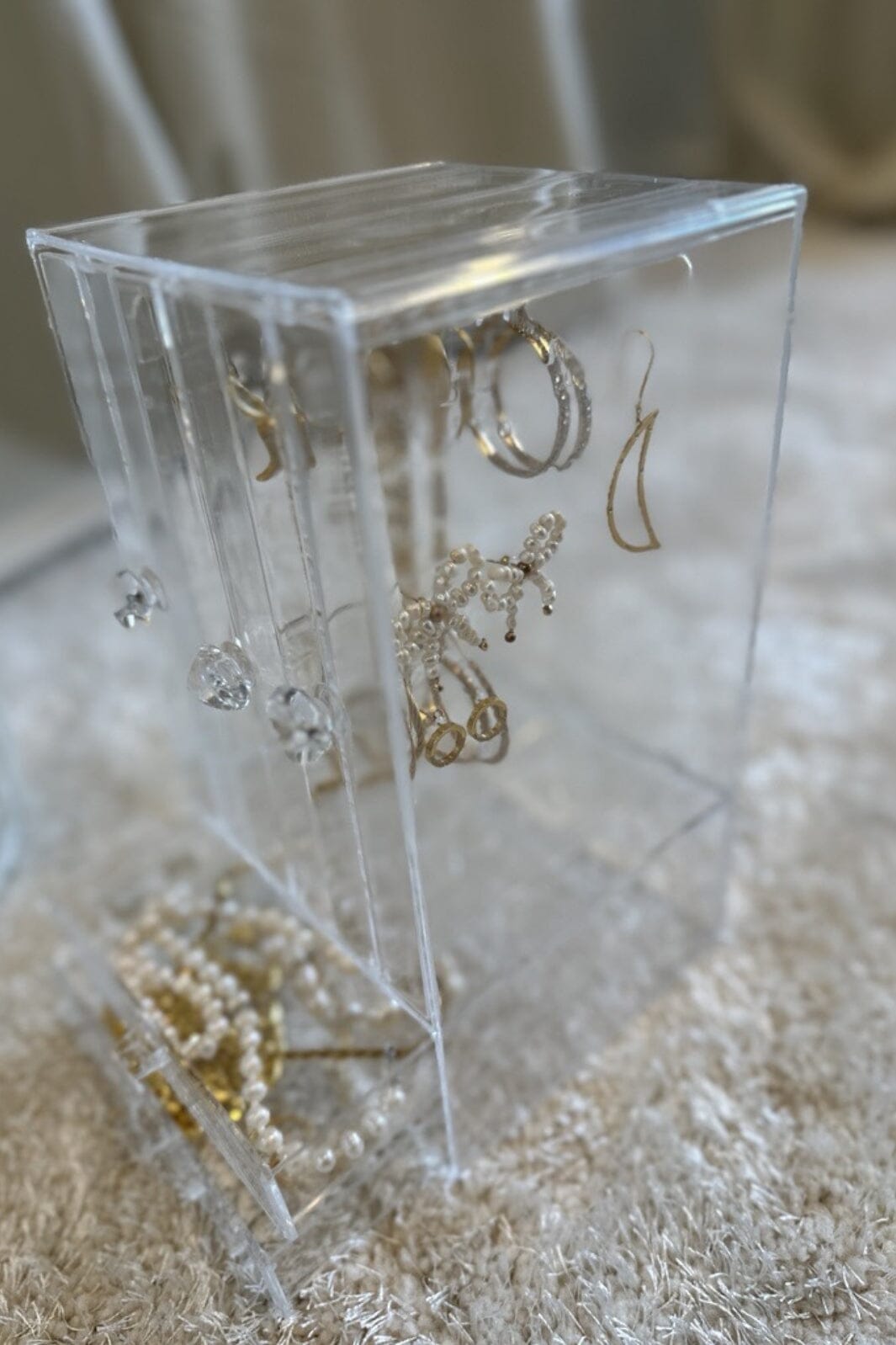 Mellow Moon - Smykkeskrin Tall - Gennemsigtig Smykkeskrin