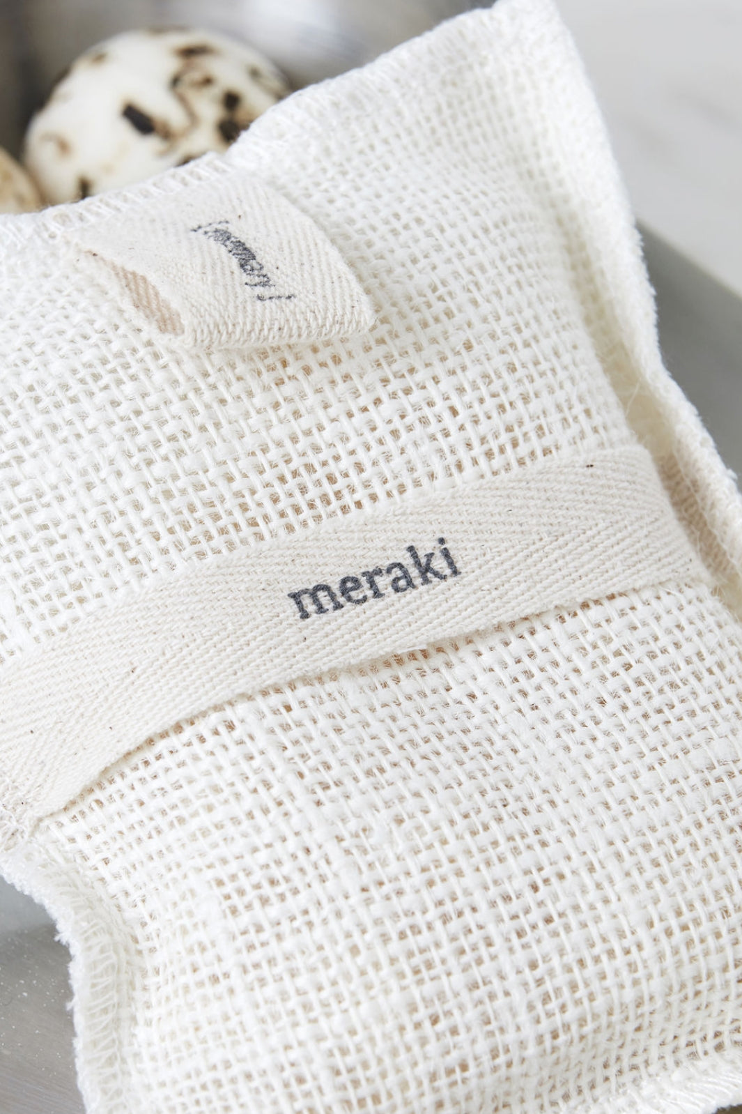 Meraki - Bath mitt, Rosemary bad