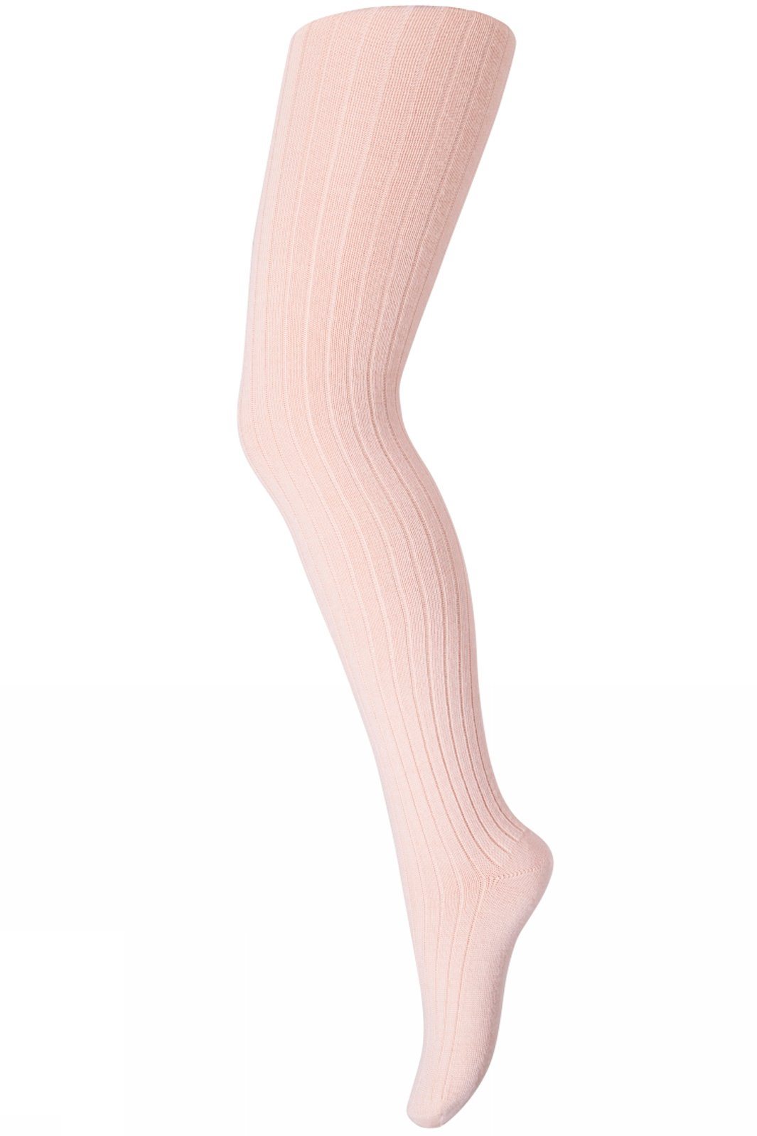 Mp Denmark - Wool Rib Tights (128) - Rose/Pink (853) Strømpebukser
