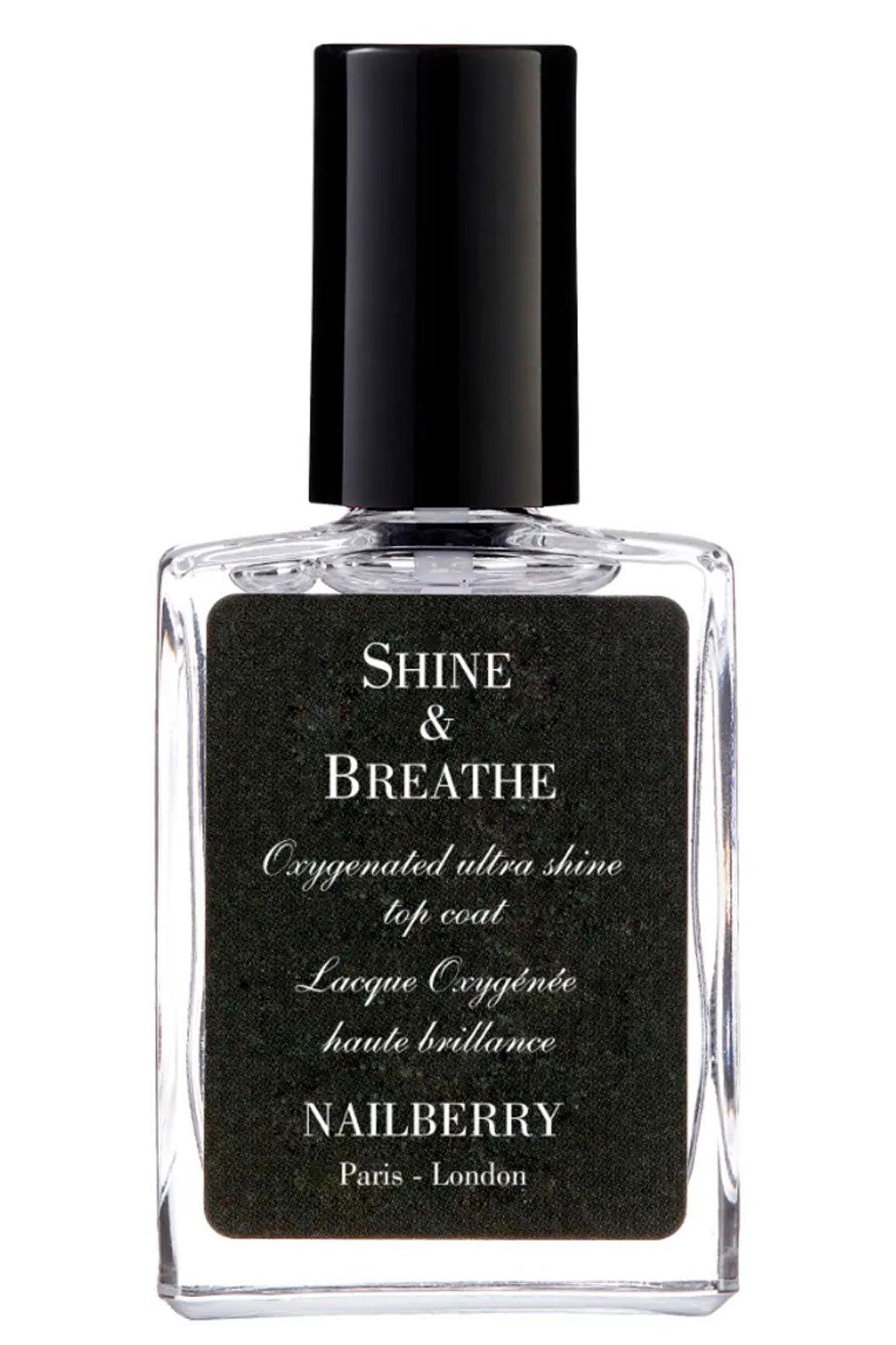 Nailberry - Shine & Breathe Top Coat 15 ml Neglelak 