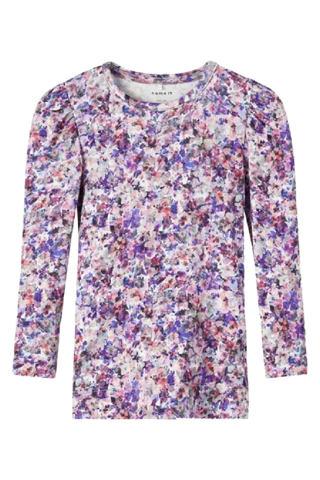 Name It - NmfDytta Ls Top - Jet Stream Toppe