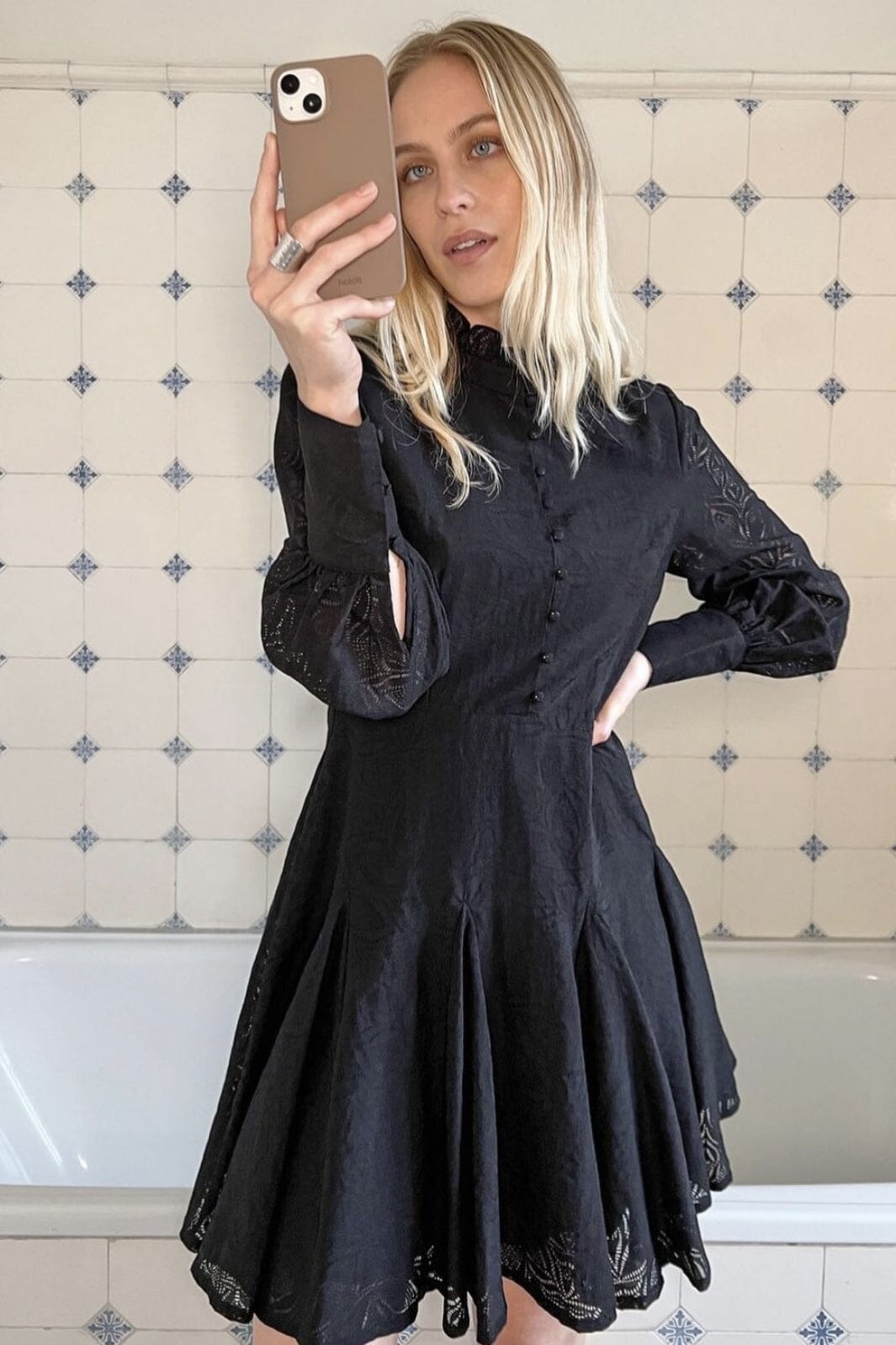 filosofi Fancy kjole Emuler Neo Noir | Florence Dress - 159401 - Black » Molly&My