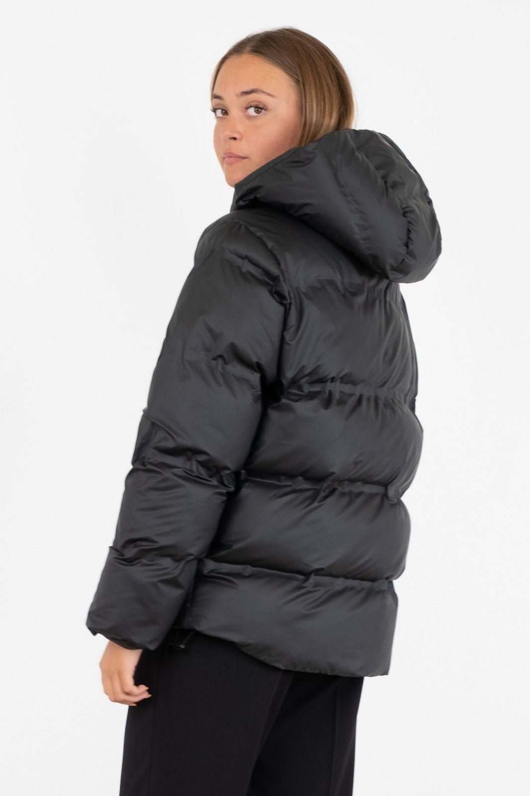 Neo Noir - Fox C Puffer Jacket - Black Jakker