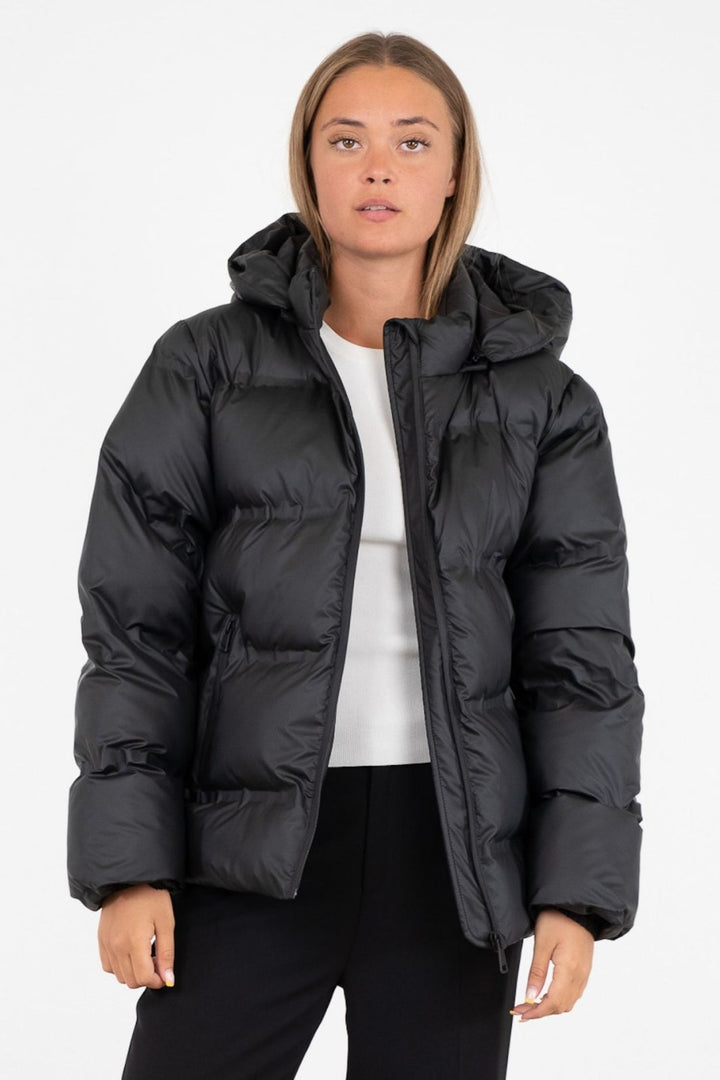 Neo Noir - Fox C Puffer Jacket - Black Jakker