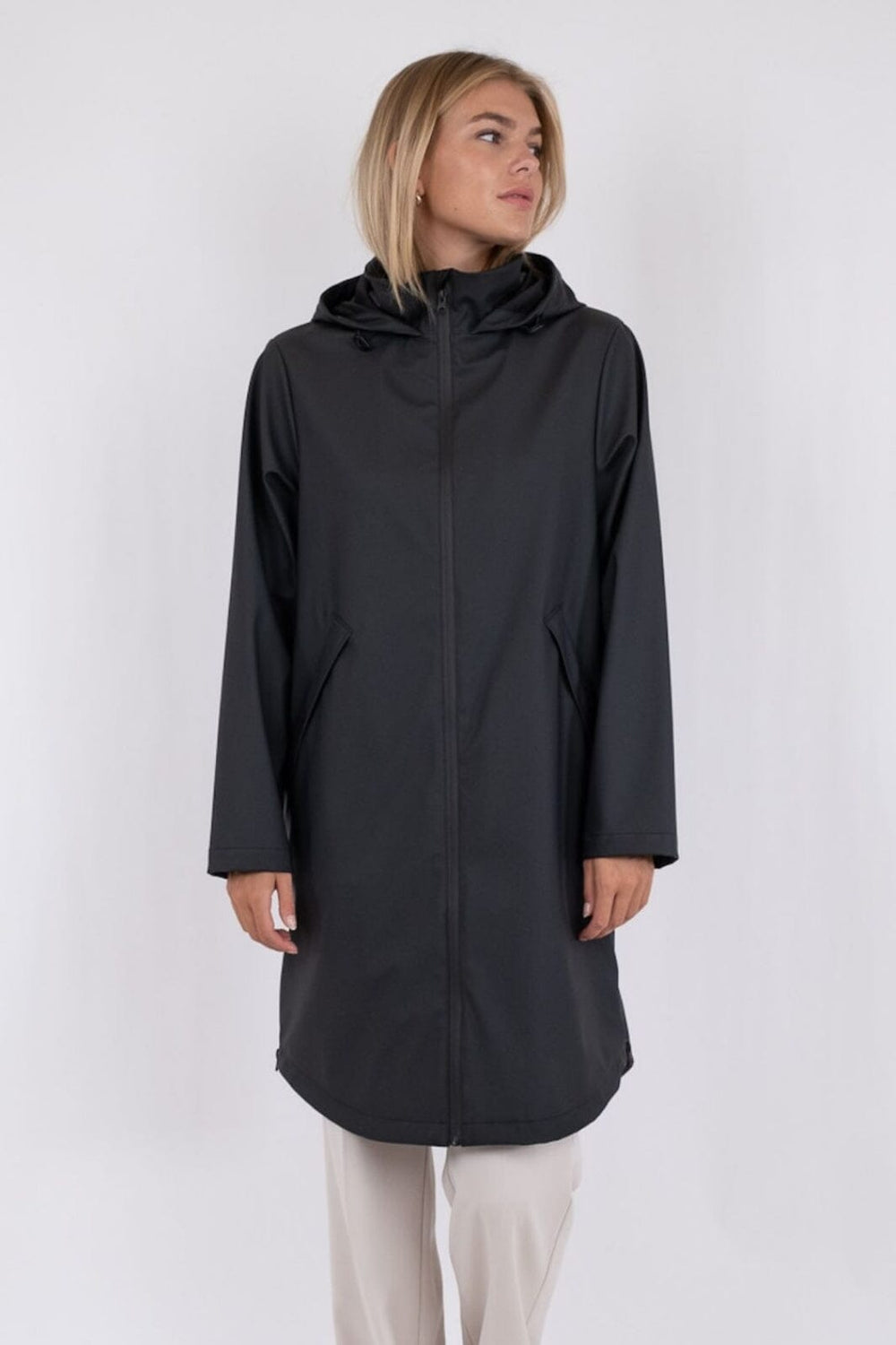 Neo Noir - Rocco C Jacket - Black Regnjakker