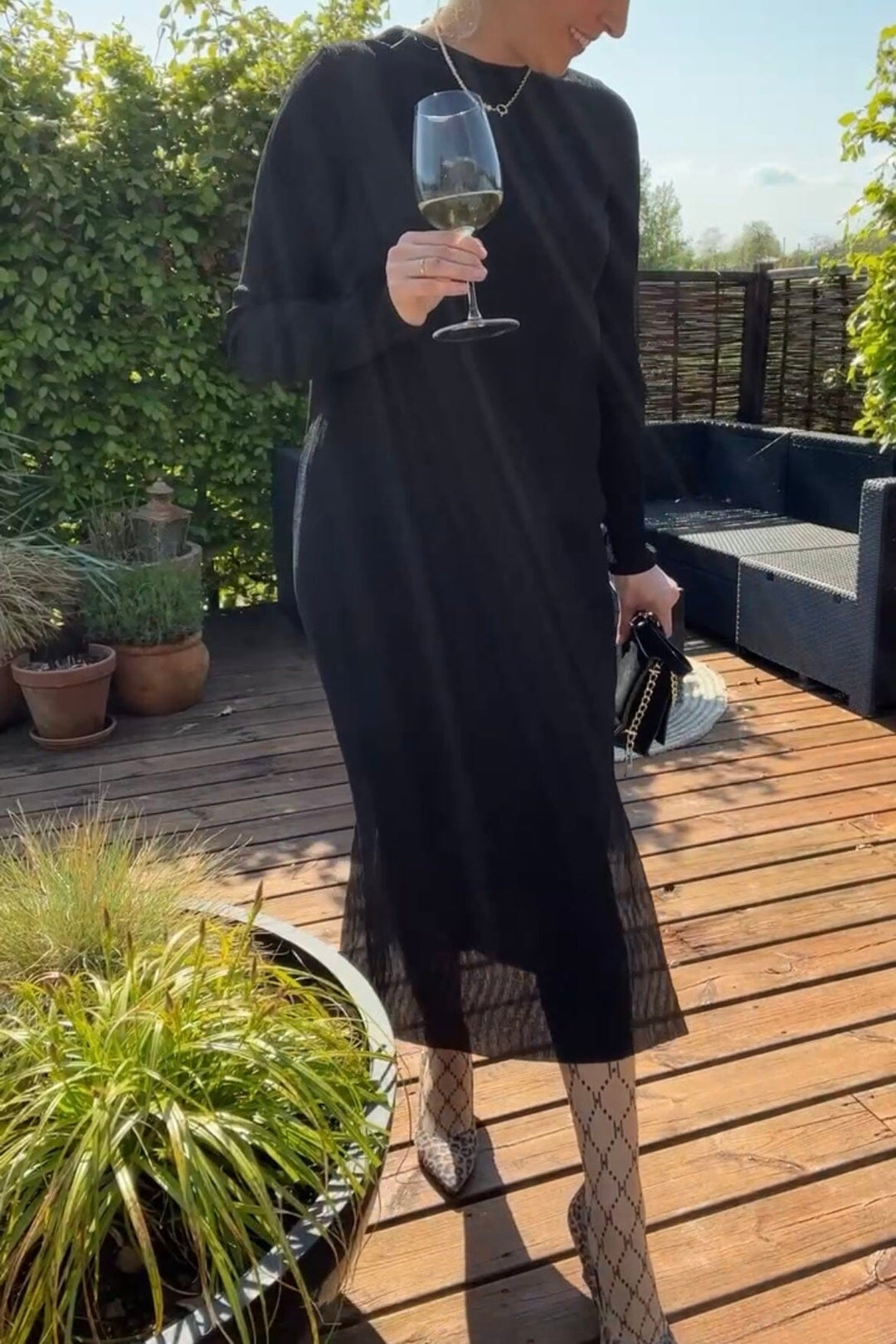 Neo Noir - Vogue Dress - Black Kjoler