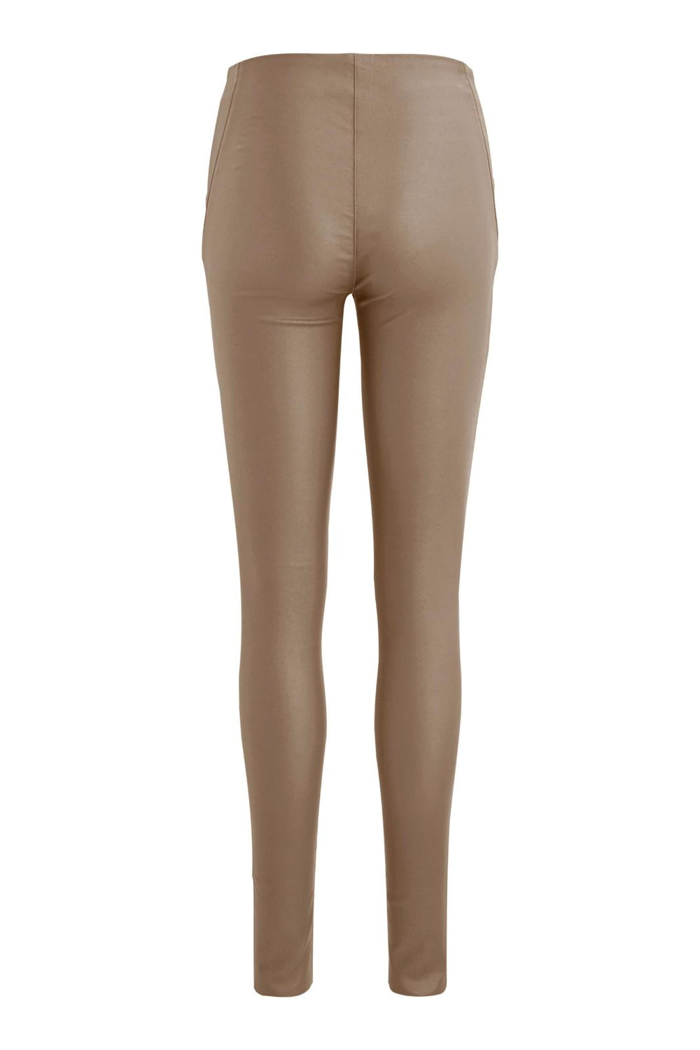 Object - Objbelle Mw Coated Leggings - Fossil leggins