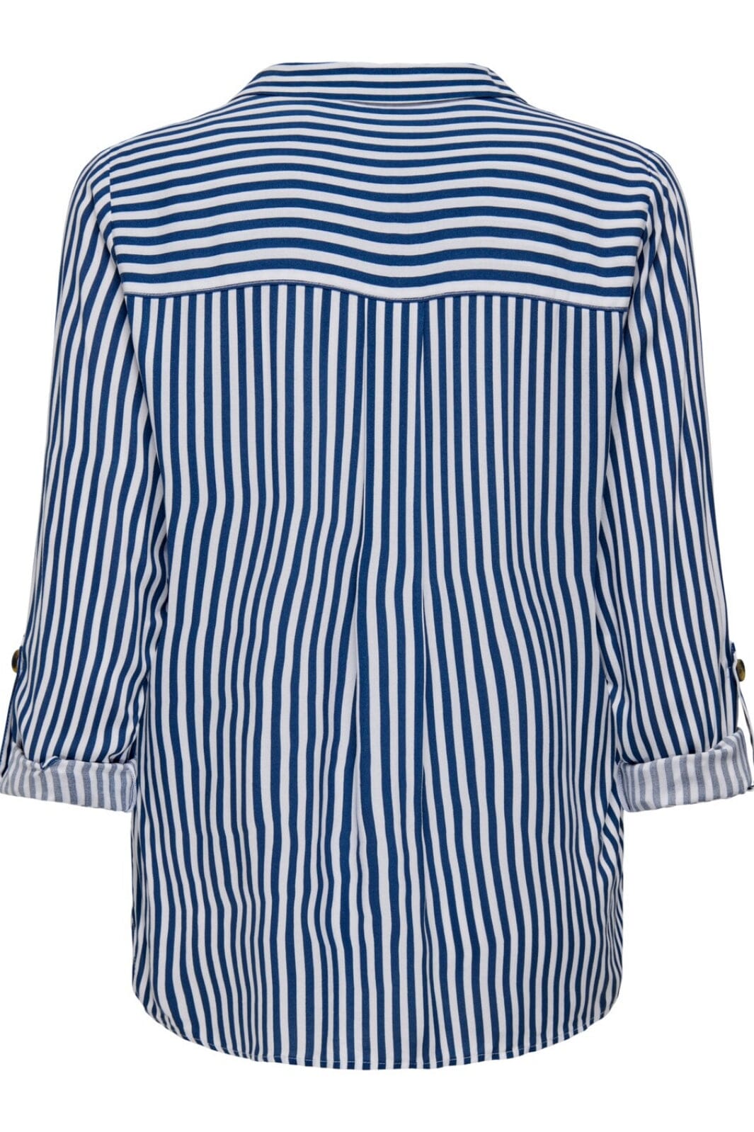 Only - Onlyasmin Shirt L/S - 4117155 Peacoat WHITE Skjorter