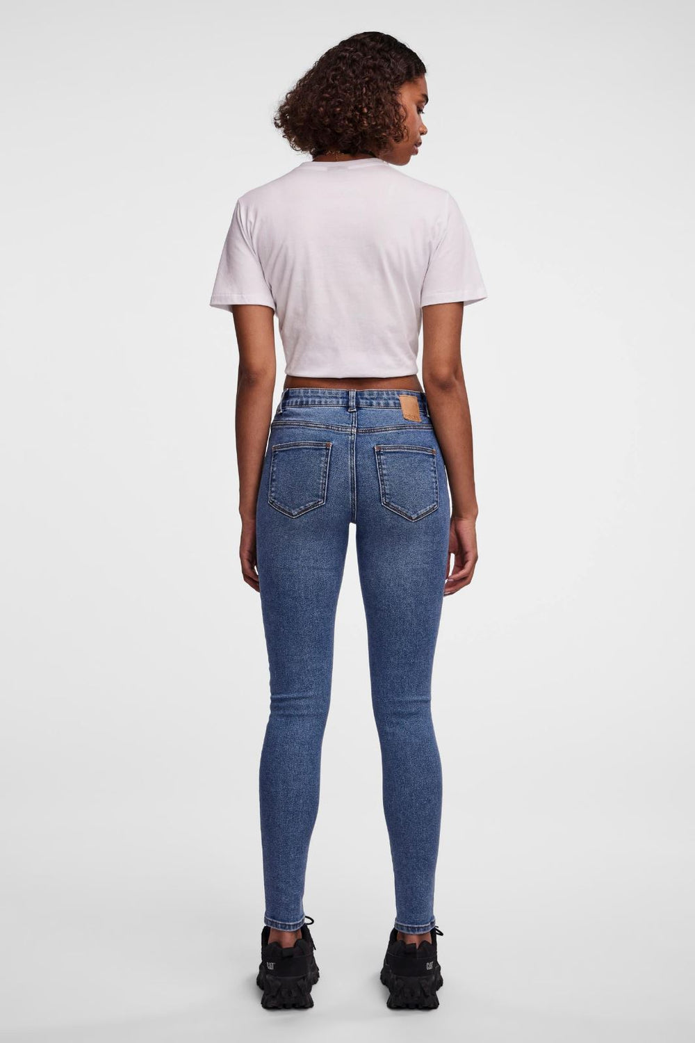 Pieces - Pcdana Skinny Jeans Mb402 - 4438612 Medium Blue Denim Jeans