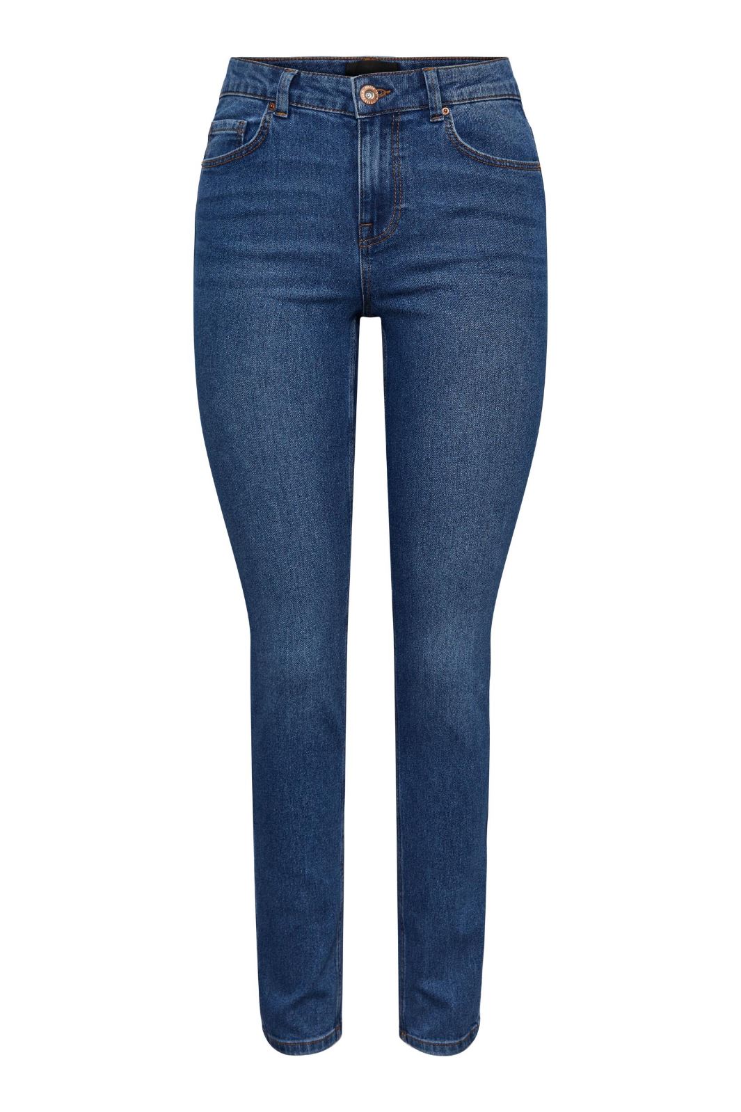 PIECES dam blus PCFABIA - Dark Blue Denim main image 1
