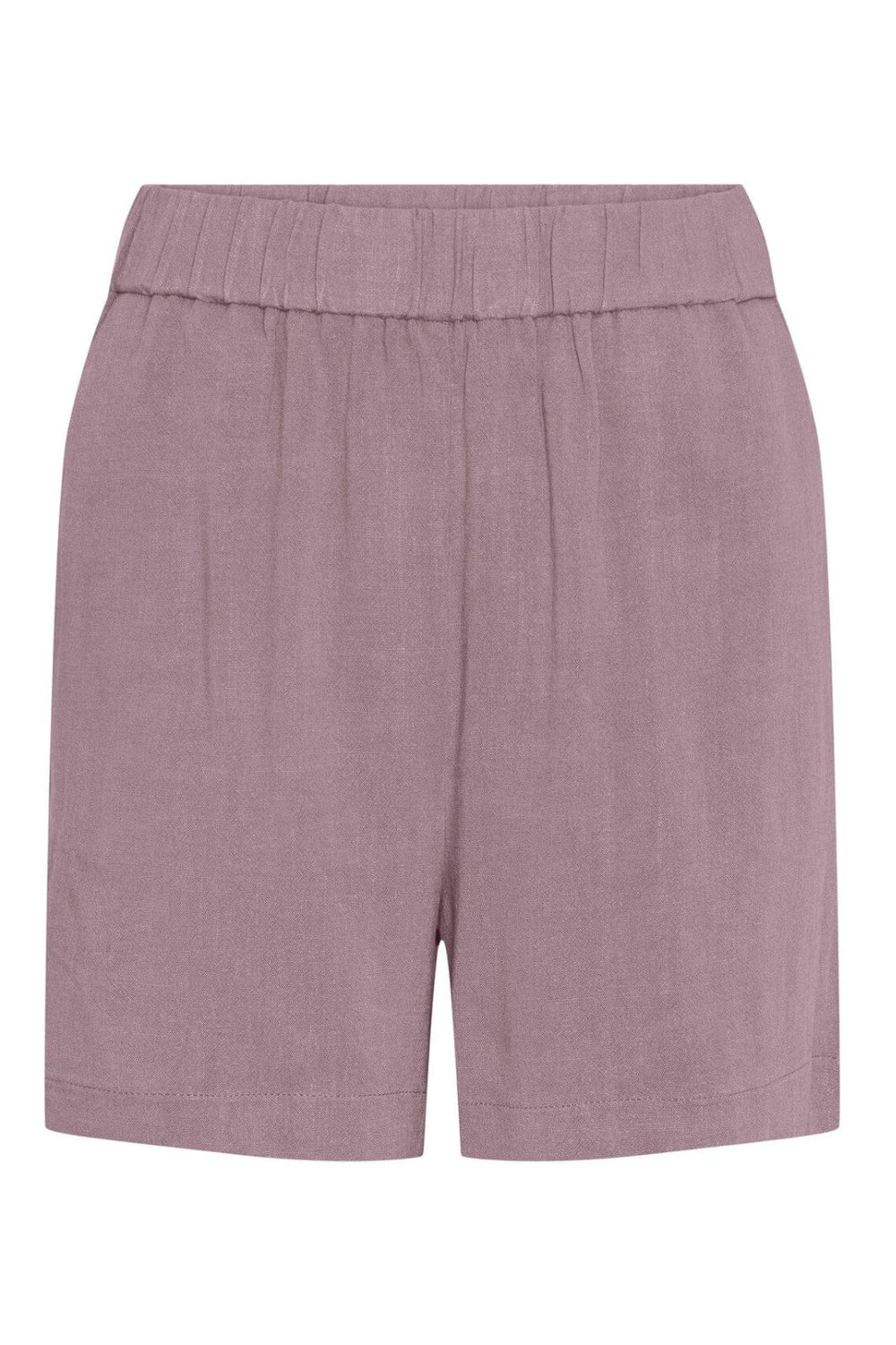 Pieces - Pcvinsty Linen Shorts - 4474944 Woodrose Shorts 
