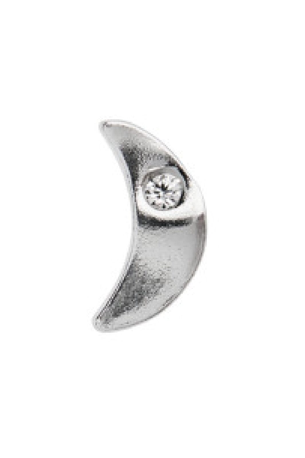 Stine A Tout petit bella moon earring - Silver