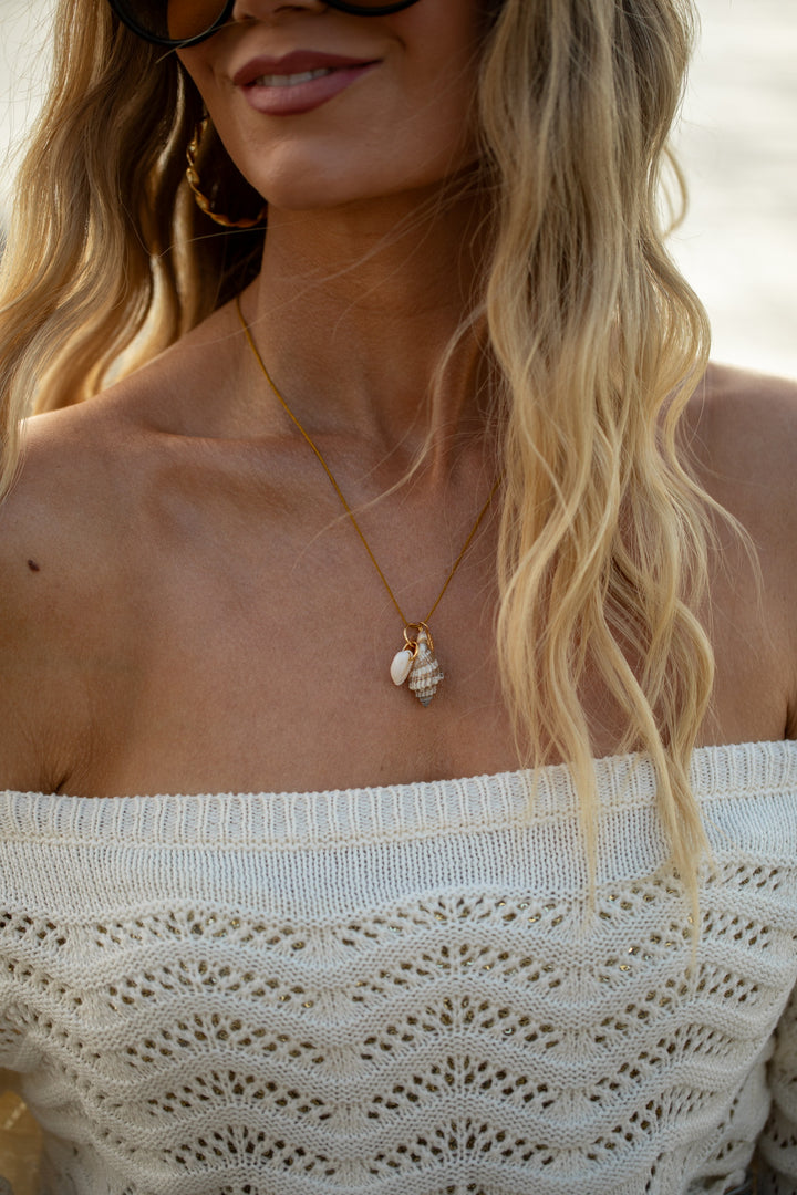 Forudbestilling - Rooted - Rikke May Necklace - Forgyldt