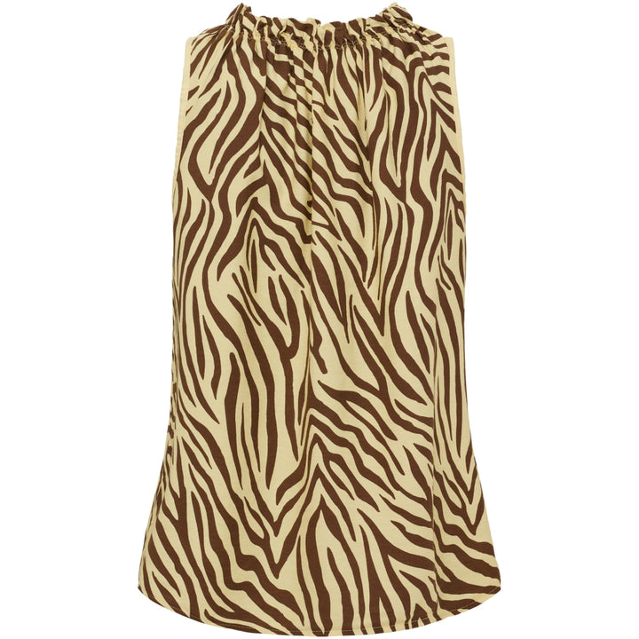Marta Du Chateau - Mdclucina Top 2319 Zebra - Yellow