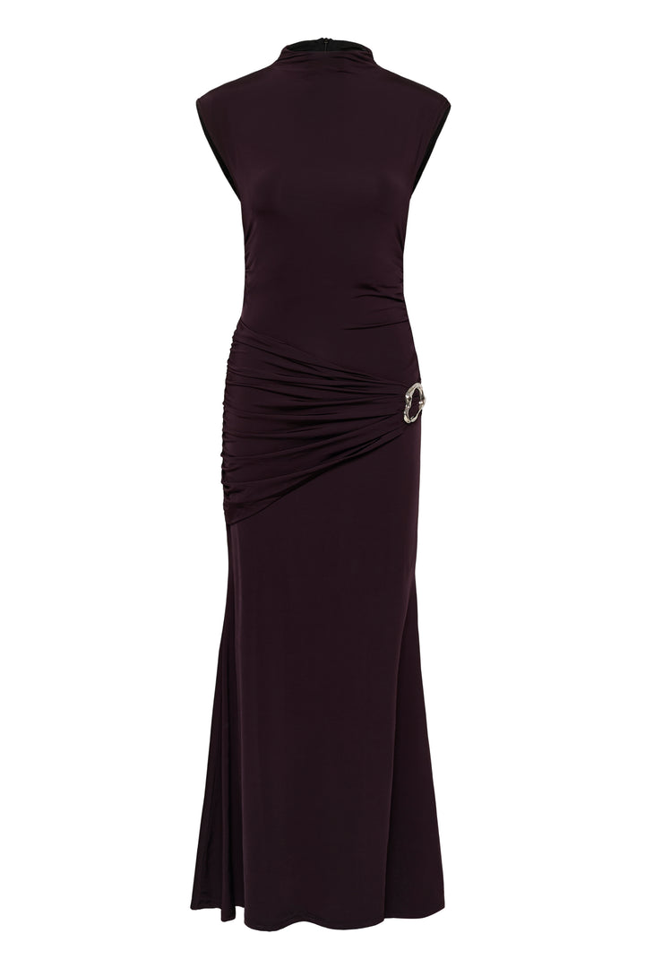 Gestuz - Gzseren Long Dress 10911642 - 109839 - Deep Plum