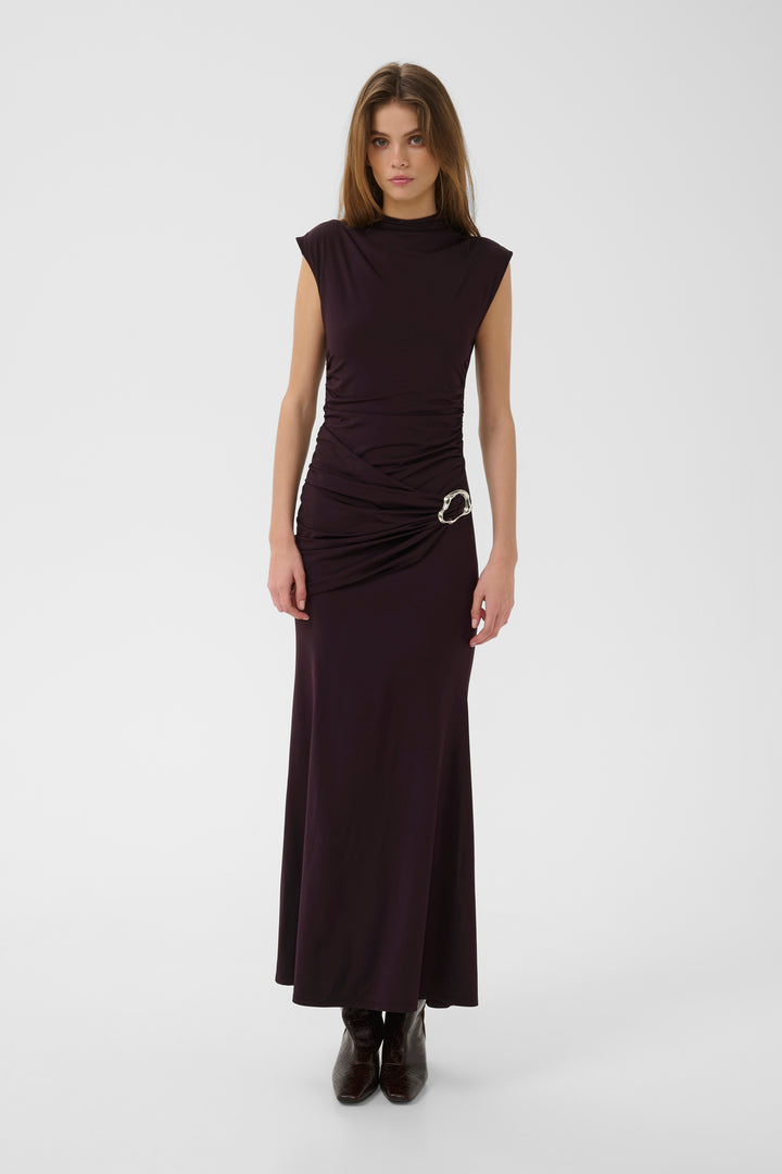 Gestuz - Gzseren Long Dress 10911642 - 109839 - Deep Plum