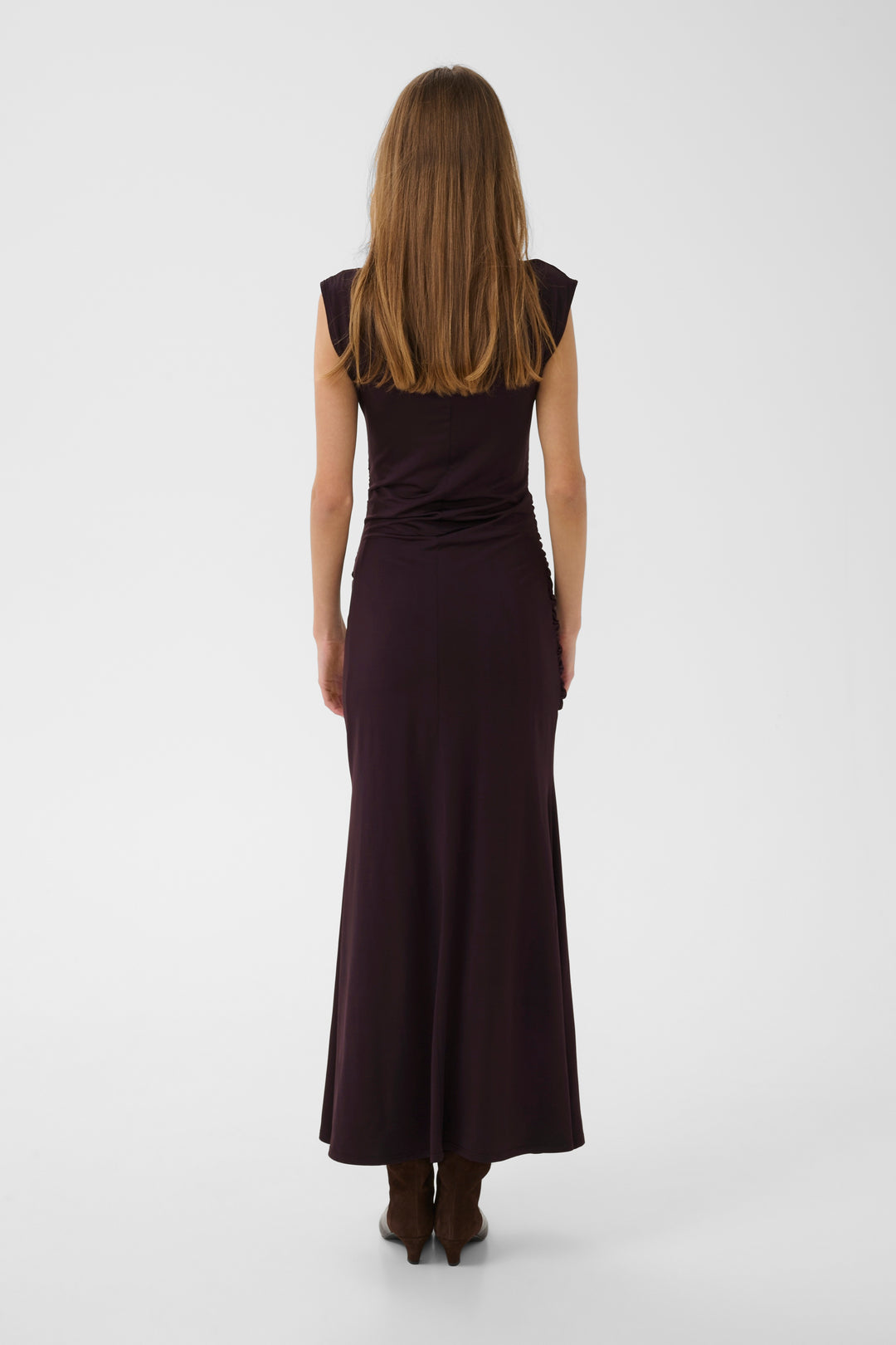 Gestuz - Gzseren Long Dress 10911642 - 109839 - Deep Plum