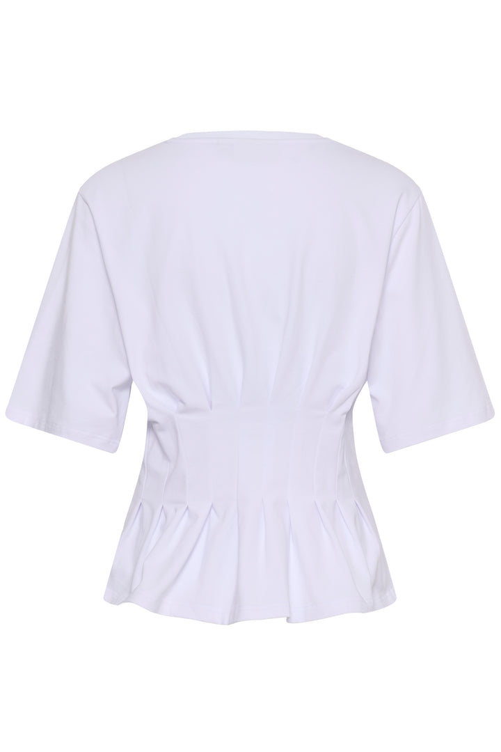 Gestuz - Gzinez Deco Tee 10911653 - 110601 - Bright White