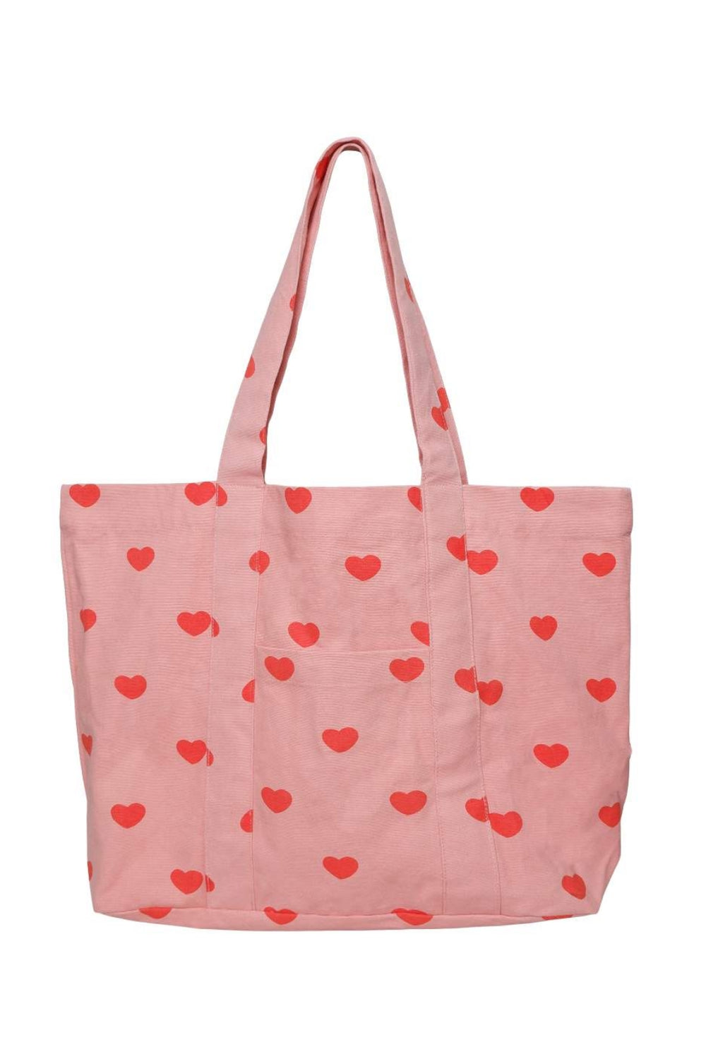 Black Colour - Bcnella Canvas Bag 9357 - Red Heart