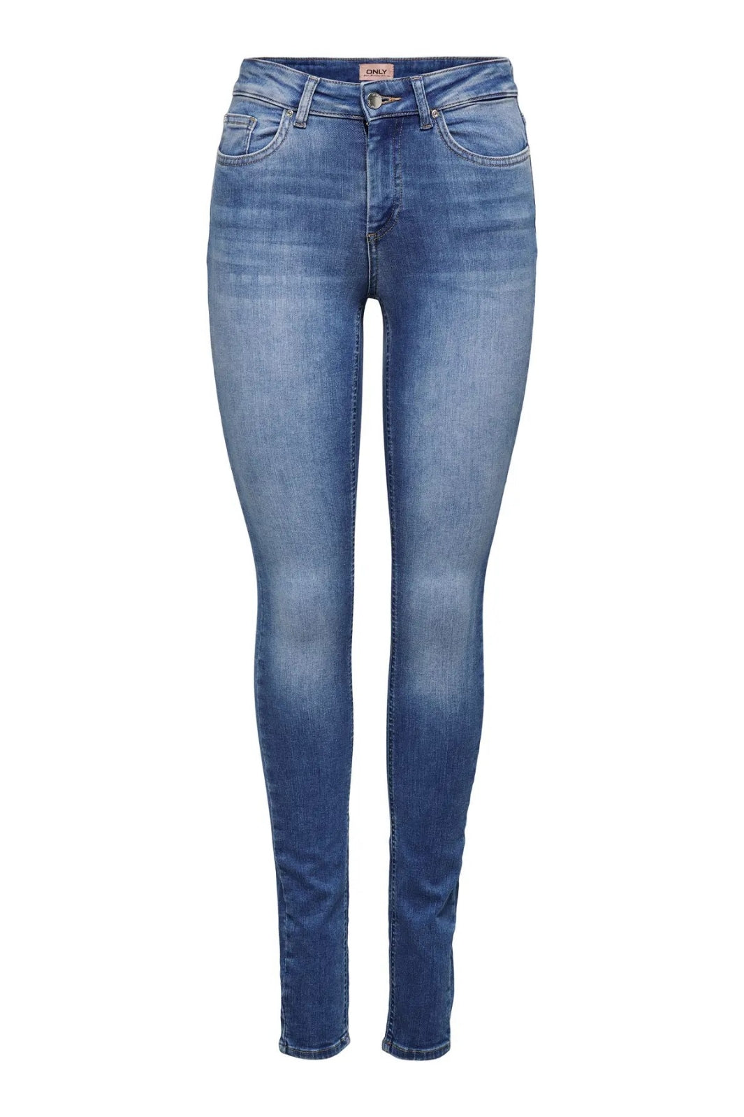 Only - Onlblush Mid Skinny Rea12187 - 3571094 Medium Blue Denim