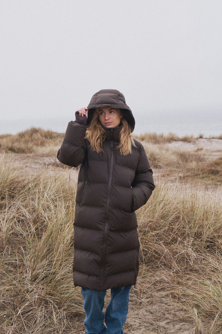 Neo Noir - Viviana C Puffer Jacket 158083 - 676 - Dark Brown