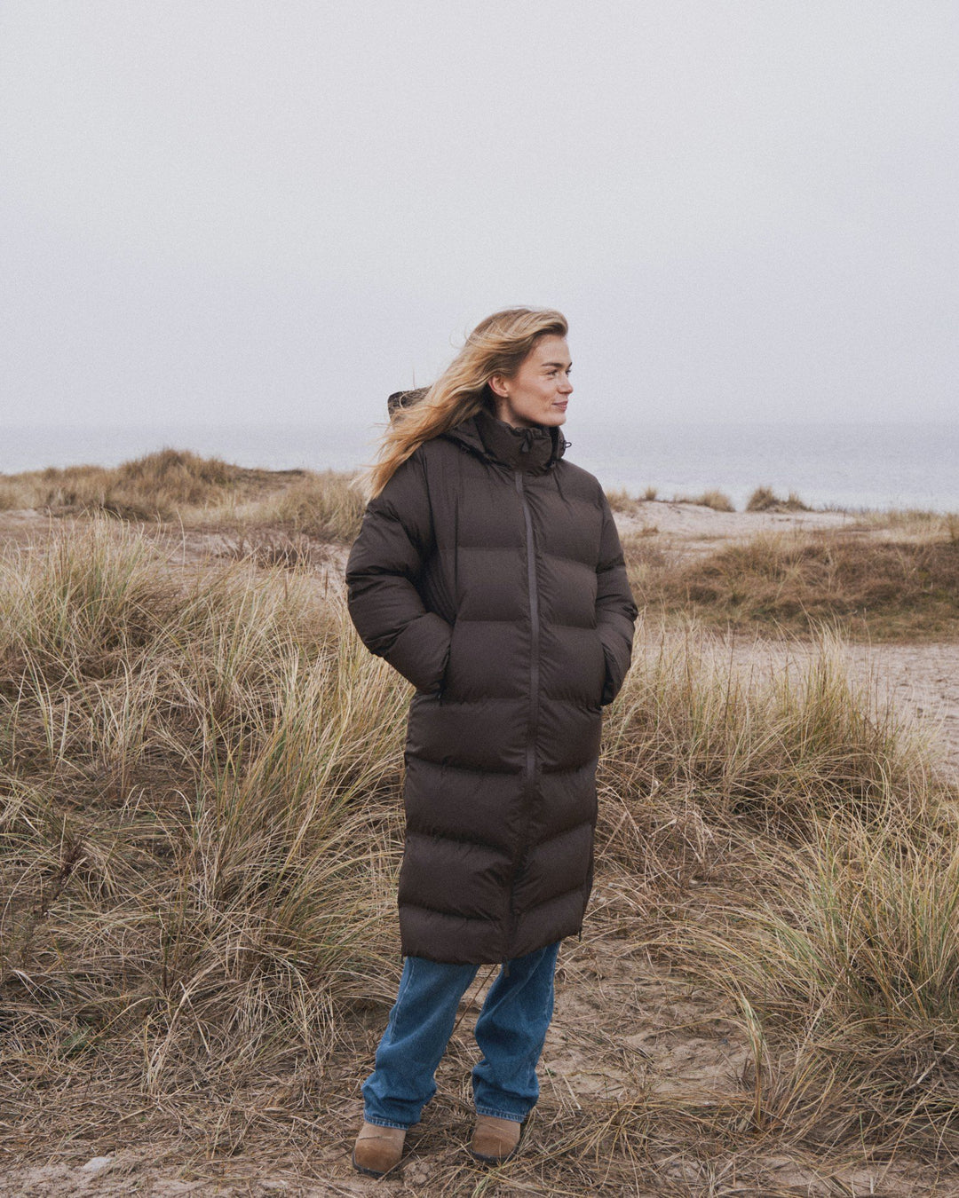 Neo Noir - Viviana C Puffer Jacket 158083 - 676 - Dark Brown