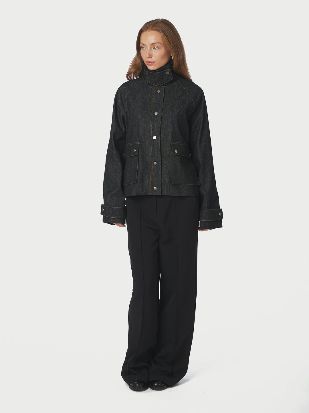 Neo Noir - Vista Denim Cord Jacket 164643 - 534 - Dark Blue