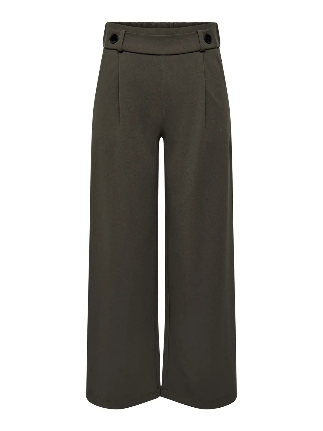 JDY - Jdygeggo Life New Long Pant - 4071962 Chocolate Brown Black Buttons