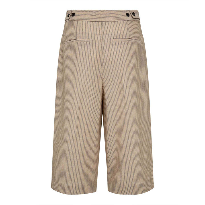 Co´Couture - Nadinecc Pleat Bermuda 41169 - 320 - Bisquit