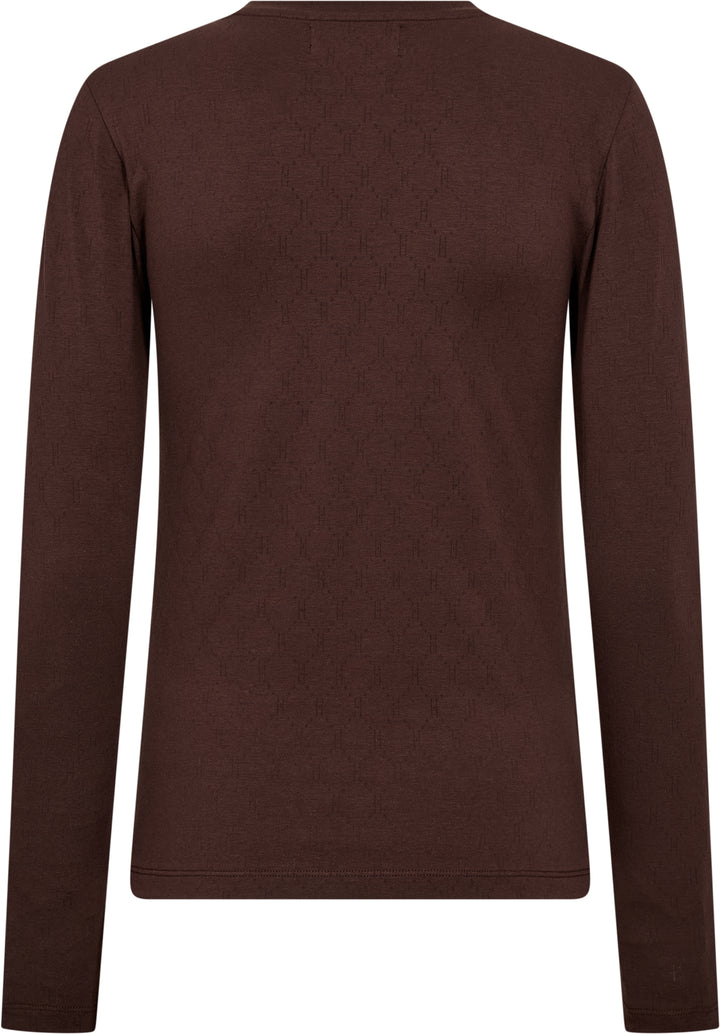 Hype The Detail - Tee L/S H-Logo 600-14 - 89 - Brun