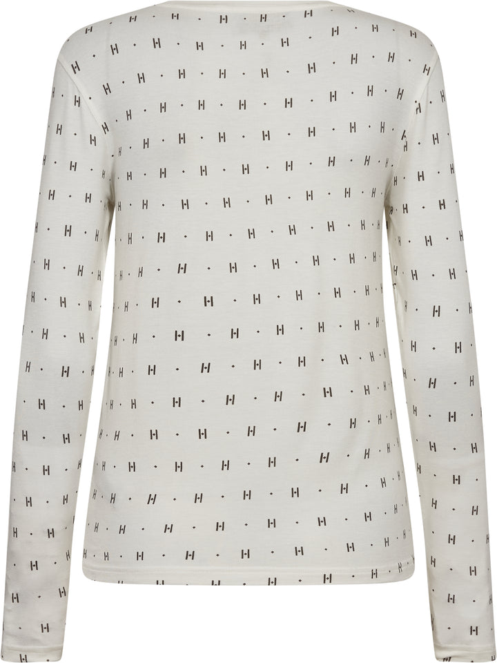 Hype The Detail - Htd Tee L/S Cashmere-Blend 650-14 - 1 - Hvid