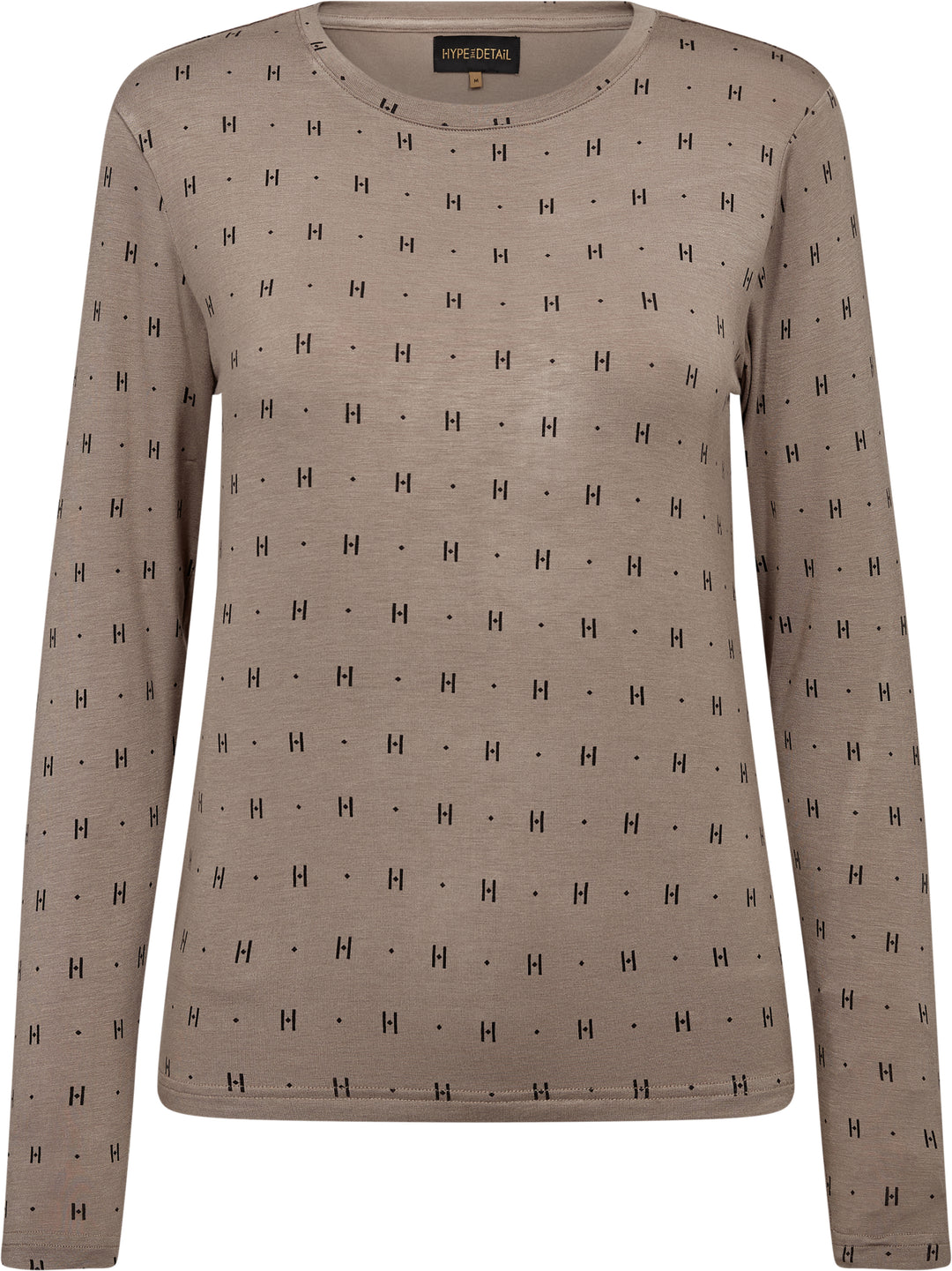Hype The Detail - Htd Tee L/S Cashmere-Blend 650-14 - 4 - Sand