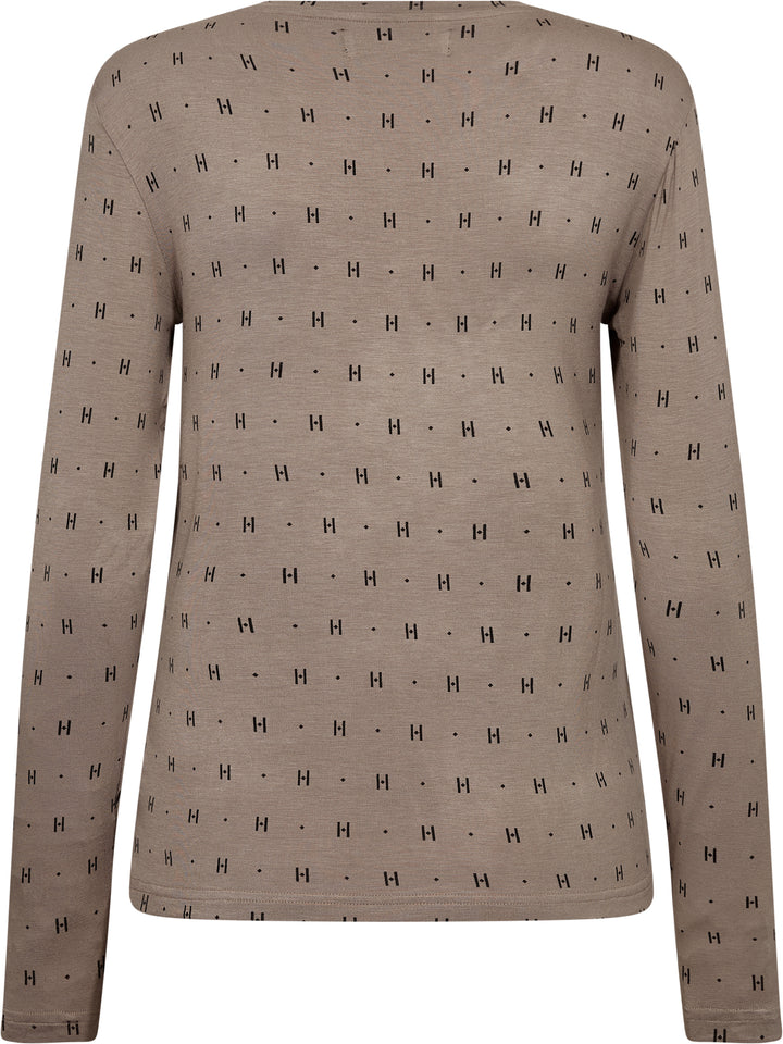 Hype The Detail - Htd Tee L/S Cashmere-Blend 650-14 - 4 - Sand