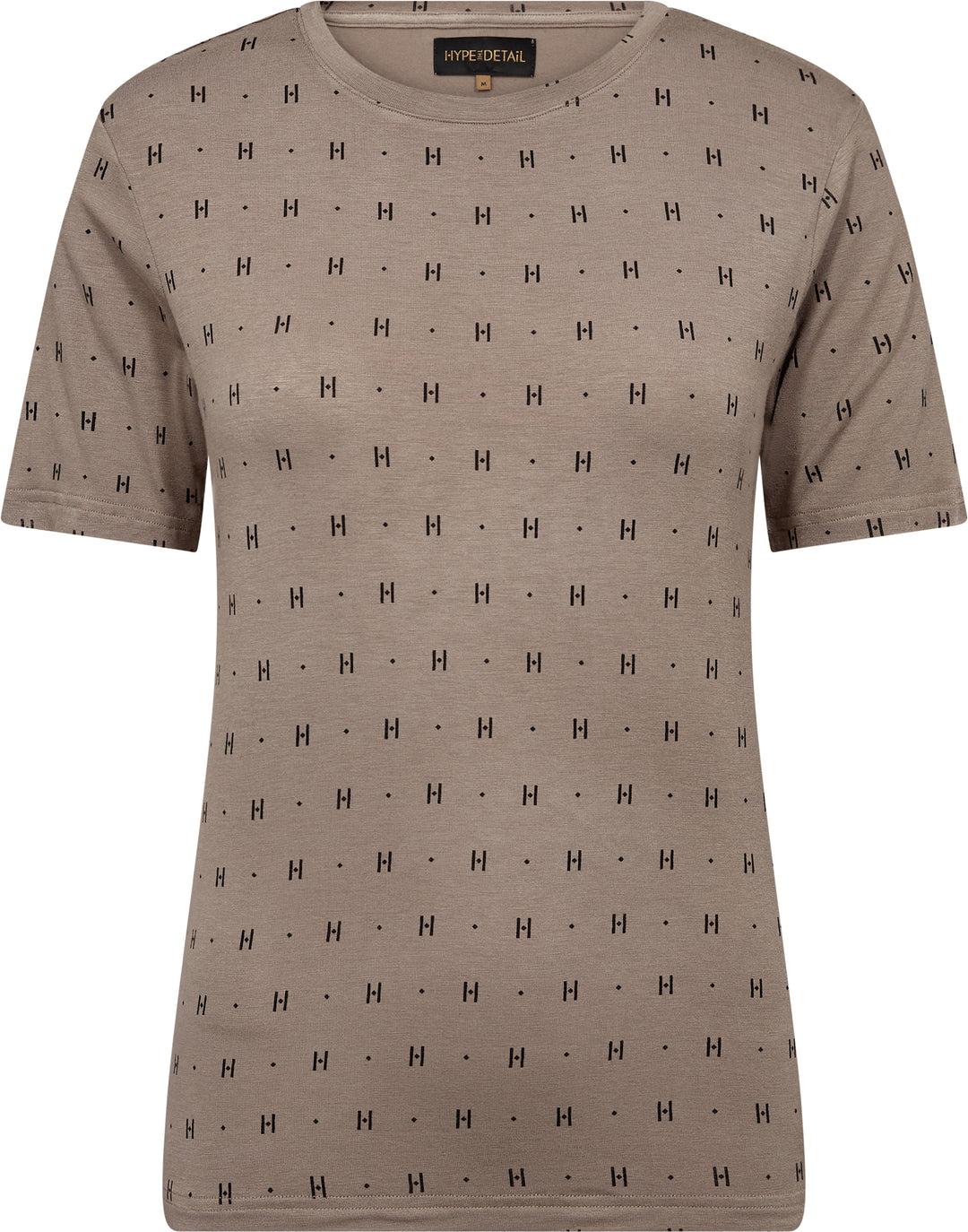 Hype The Detail - Htd Tee S/S Cashmere-Blend 650-2 - 4 - Sand