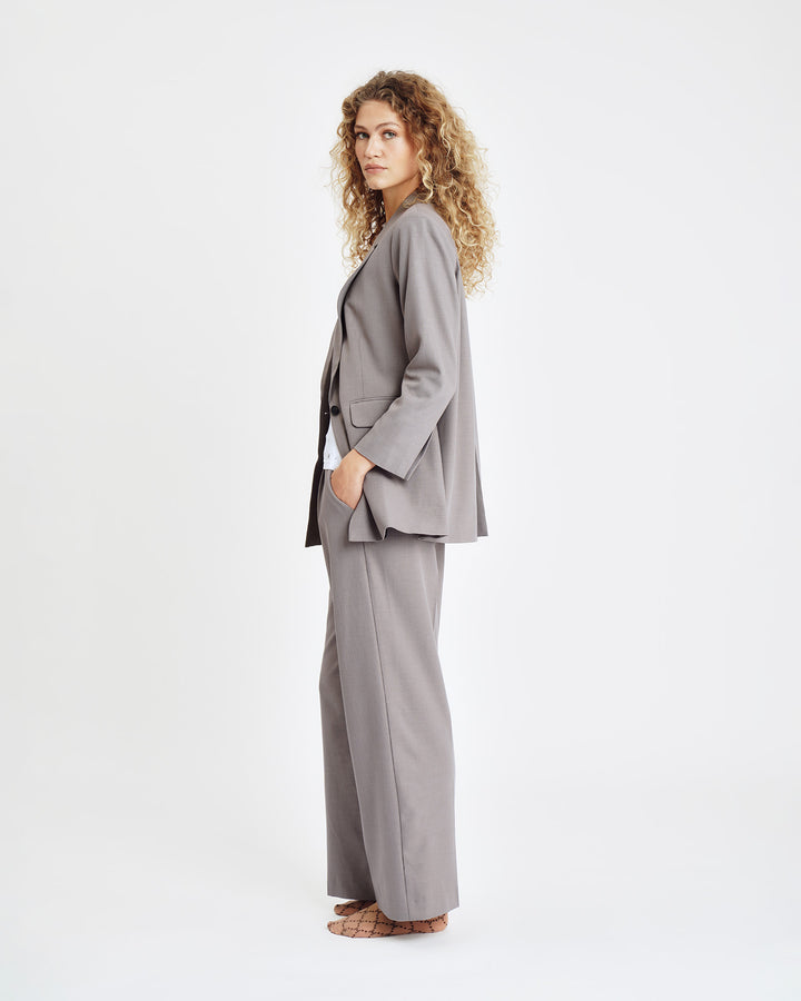 Hype The Detail - Relaxed Blazer 740-60 - 4 - Sand