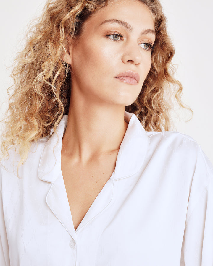 Hype The Detail - Satin Pyjamas 800-43 - 80 - Ivory