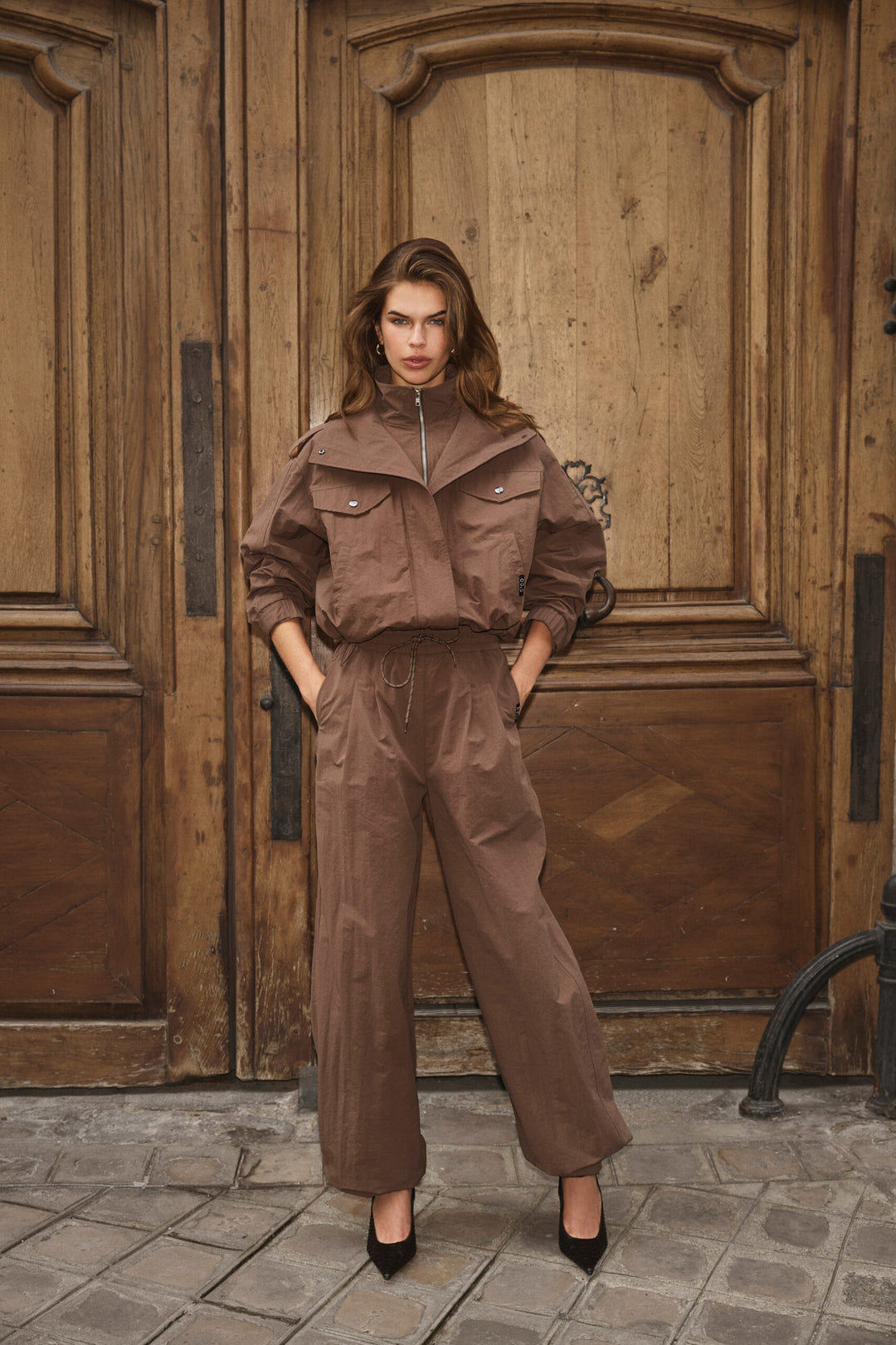 Co´Couture - Alinacc Pull-On Pant 500811 - 20002 - Brown