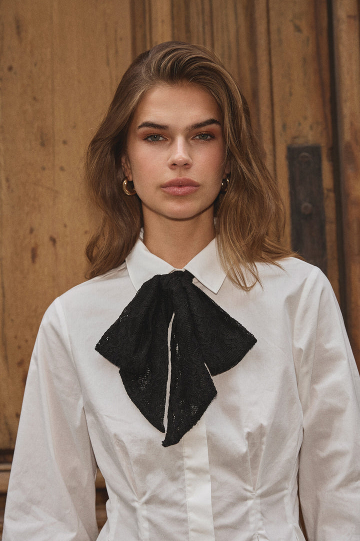 Co´Couture - Nicolacc Tie Scarf 500844 - 65001 - Black