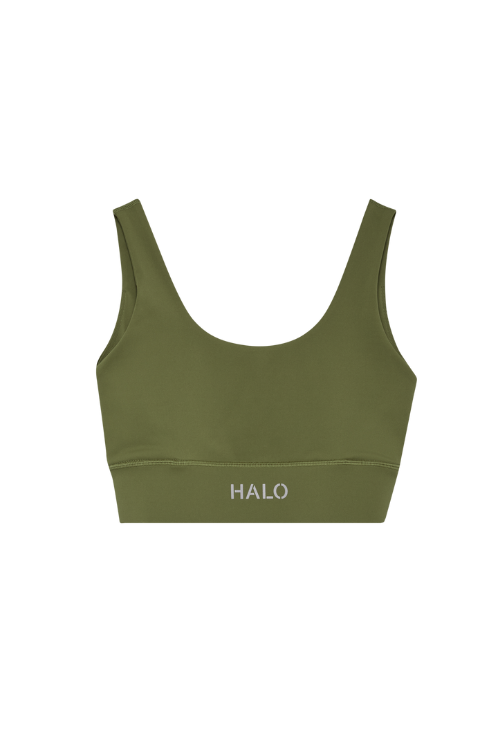 Halo - Women Training Bra 610505 - 6096 - Olive Drab